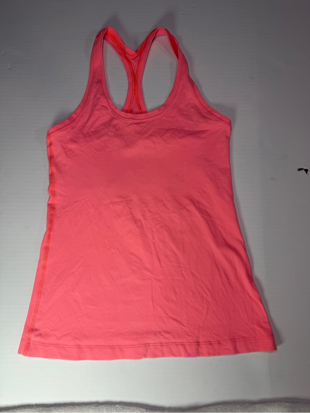 Lululemon Coral Racerback Workout Tank Women’s Small/Medium Approx 16x25 NorCal